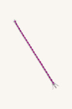Ruby Bracelet in .925 Sterling Silver KLSB-20130 - Image 3