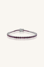 Ruby Bracelet in 92.5 Sterling Silver KLSB-20248