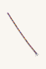 Multi Sapphire Bracelet in 92.5 Sterling Silver KLSB-20284 - Image 3