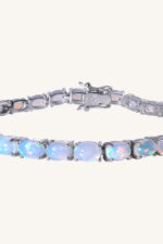 Opal Bracelet in 92.5 Sterling Silver KLSB-20401 - Image 4