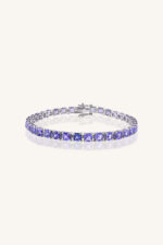 Tanzanite Bracelet in 92.5 Sterling Silver KLSB-20415