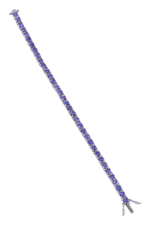 Tanzanite Bracelet in 92.5 Sterling Silver KLSB-20415 - Image 4