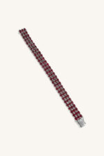Ruby Bracelet in 92.5 Sterling Silver KLSB-20437 - Image 3