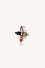 Multi Tourmaline and Cz  Pandent in 92.5 Sterling Silver KLSP-50106 - Image 2