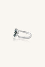 Blue Topaz Ring in 92.5 Sterling Silver KLSR-11423 - Image 2