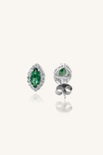 Blue Sapphire Earring in 92.5 Sterling Silver KLST-30315 - Image 3