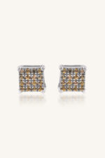 Yellow Sapphire Earring in 92.5 Sterling Silver KLST-30698