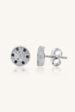 Diamond Earring in 92.5 Sterling Silver KLST-30701 - Image 2