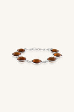 Honey Quartz Bracelet in 92.5 Sterling Silver KLSB-20446 - Image 3