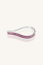 Ruby Bangle in 92.5 Sterling Silver KLSB-20468 - Image 4