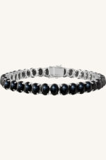 Black Star Bracelet in 92.5 Sterling Silver KLSB-20630 - Image 4