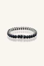 Black Star Bracelet in 92.5 Sterling Silver KLSB-20630 - Image 3