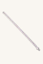 Rose Quartz Bracelet in 92.5 Sterling Silver KLSB-20639 - Image 2