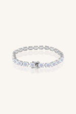 Rainbow Moonstone Bracelet in 92.5 Sterling Silver KLSB-20641 - Image 3