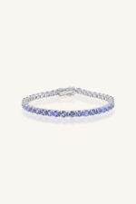 Tanzanite Bracelet in 92.5 Sterling Silver KLSB-20642