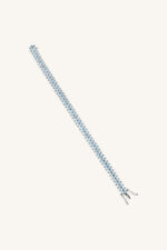 Aquamarine Bracelet in 92.5 Sterling Silver KLSB-20647 - Image 2