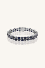Blue Sapphire Bracelet in 92.5 Sterling Silver KLSB-20649