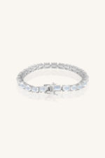 Moonstone Bracelet in 92.5 Sterling Silve KLSB-20651 - Image 3