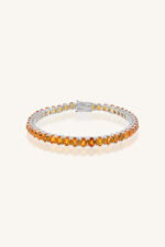 Citrine Bracelet in 92.5 Sterling Silver KLSB-20654