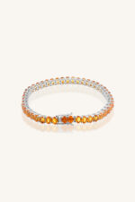 Citrine Bracelet in 92.5 Sterling Silver KLSB-20654 - Image 3
