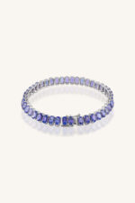 Tanzanite Bracelet in 92.5 Sterling Silver KLSB-20663