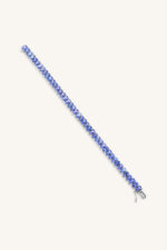 Tanzanite Bracelet in 92.5 Sterling Silver KLSB-20663 - Image 2