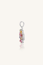 Multi Sapphire Pendant in 92.5 Sterling Silver KLSP-50544 - Image 3