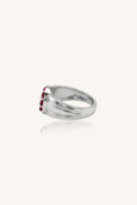 Ruby Ring in 92.5 Sterling Silver KLSR-11617 - Image 4