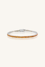Citrine Bracelet in 92.5 Sterling Silver KLSB-20326