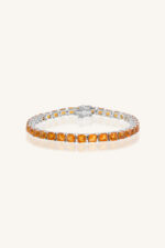 Citrine Bracelet in 92.5 Sterling Silver KLSB-20361