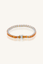 Citrine Bracelet in 92.5 Sterling Silver KLSB-20361 - Image 3