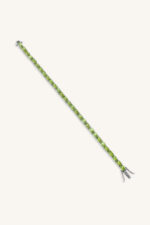 Peridot Bracelet in 92.5 Sterling Silver KLSB-20398 - Image 2