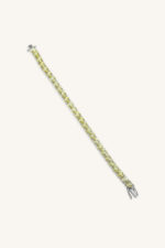 Lemon Topaz Bracelet in 92.5 Sterling Silver KLSB-20418 - Image 2
