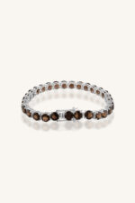 Smokey Quartz Bracelet in 92.5 Sterling Silver KLSB-20427 - Image 3