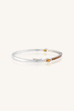Citrine Bangle in 92.5 Sterling Silver KLSB-20440 - Image 3