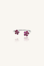 Ruby Ring in 92.5 Sterling Silver KLSR-11736 - Image 2