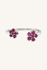 Ruby Ring in 92.5 Sterling Silver KLSR-11736 - Image 4
