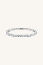 Diamond Ring in 92.5 Sterling Silver-11748 - Image 3