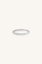 Diamond Ring in 92.5 Sterling Silver-11748 - Image 4