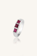 Ruby Ring in 92.5 Sterling Silver KLSR-11764 - Image 2