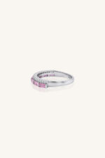 Pink Sapphire and Diamond in 92.5 Sterling Silver KLSR-11782 - Image 3