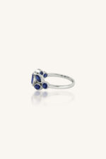 Blue Sapphire Ring in 92.5 Sterling Silver KLSR-11786 - Image 3