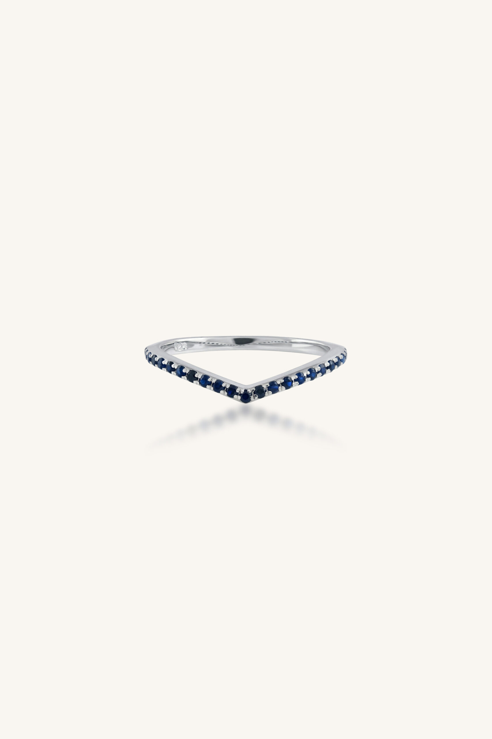 KLSR-11788_1 Blue Sapphire Ring in 92.5 Sterling Silver KLSR-11788 - Image 1