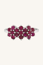 Ruby Ring in 92.5 Sterling Silver KLSR-11797 - Image 4