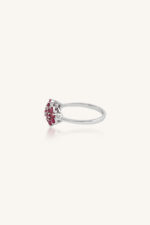 Ruby Ring in 92.5 Sterling Silver KLSR-11797 - Image 3