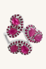 Ruby Ring in 92.5 Sterling Silver KLSR-11879 - Image 4