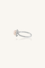 Pearl and Cz Ring in 92.5 Sterling Silver KLSR-11885 - Image 3