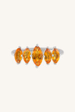Citrine Ring in 92.5 Sterling Silver KLSR-11901 - Image 4