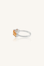 Citrine Ring in 92.5 Sterling Silver KLSR-11901 - Image 3