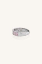 Pink Sapphire Ring in 92.5 Sterling Silver KLSR-11903 - Image 3